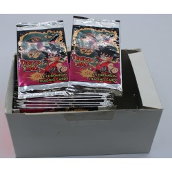  Dragon Ball Z box da 32 pacchetti nuovi, 1 pacchetto contiene 4 figurine chromium, Carte Collezionabili  1996 Panini (Ultra Rare)bustine mai aperte