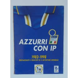 ALBUM AZZURRI CON IP 1982-1998 , INCOMPLETO 
