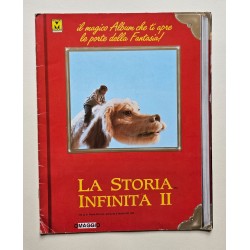 ALBUM FIGURINE LA STORIA INFINITA II 1990 MASTER COLLECTION CON 4 FIGURINE IN BUONE CONDIZIONI 