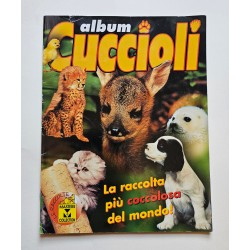 ALBUM DI FIGURINE CUCCIOLI - MASTER COLLECTION 2003 IN OTTIME CONDIZIONI INCOMPLETO 