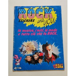 Album Rock And You Sticker NUOVO Figurine EDIS 1987 Vuoto 