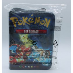 Album Pokemon Set de Base, nuovo, completo di buste sigillate all'interno per riporre le carte 