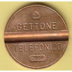 GETTONE TELEFONICO CON SEGNO DI ZECCA  NUMERO DI SERIE 7904