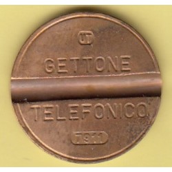 GETTONE TELEFONICO CON SEGNO DI ZECCA  NUMERO DI SERIE 7911
