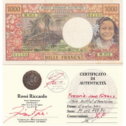 1000 FRANCS 1966 FRANCIA 