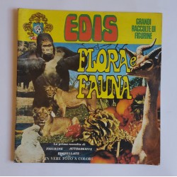 ALBUM EDIS FLORA E FAUNA 1974 IN OTTIME CONDIZIONI, INCOMPLETO 
