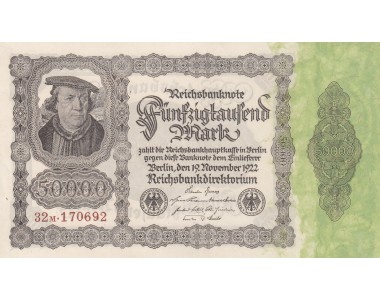 GERMANIA 50000 MARCHI 1922 