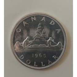 CANADA 1 DOLLARO 1965