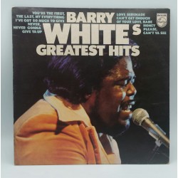 BARRY WHITE GREATEST HITS 1975 LP 