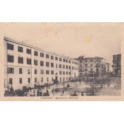 SASSARI - QUARTIERE MILITARE , CARTOLINA VIAGGIATA 1920