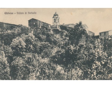 GHILARZA , VALLATA DI NORBELLO, CARTOLINA VIAGGIATA 1933