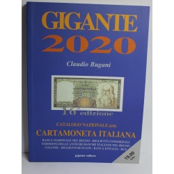 CATALOGO DELLA CARTAMONETA ITALIANA 2020 DI CLAUDIO BUGANI 