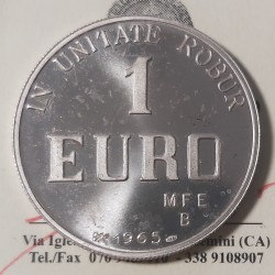 1 EURO IN ARGENTO "IN UNITATE ROBUR" 