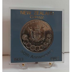 NEW ZELAND  $1 Coinage 1933-1983 50th Anniversary 