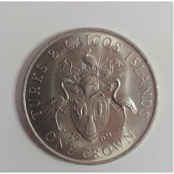 TURKS AND CAICOS ISLANDS  CROWN 1969